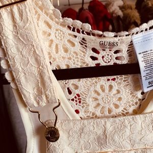 Lace Overalls with Blouse